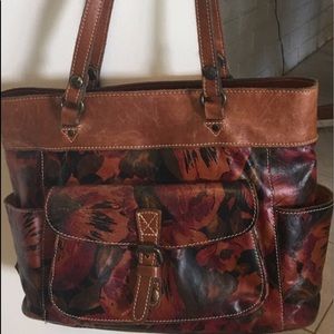 Patricia Nash Italian Leather Handbag